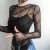 AJmb2023NEW-kobiety-Mesh-t-shirty-przezroczyste-perspektywy-Tshirt-nadrukowane-litery-O-Neck-przezroczyste-koszulka-z-d.jpg